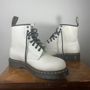 Dr. Martens 1460 Boots-White Smooth Size 10